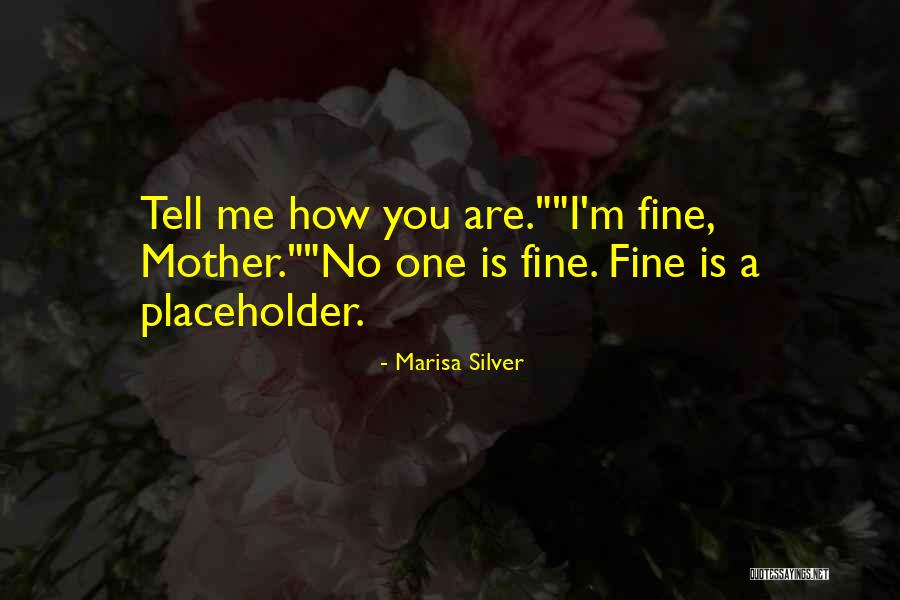 Marisa Silver Quotes 384068