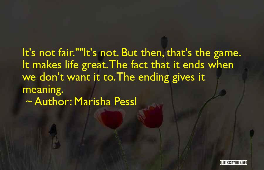 Marisha Pessl Quotes 99947