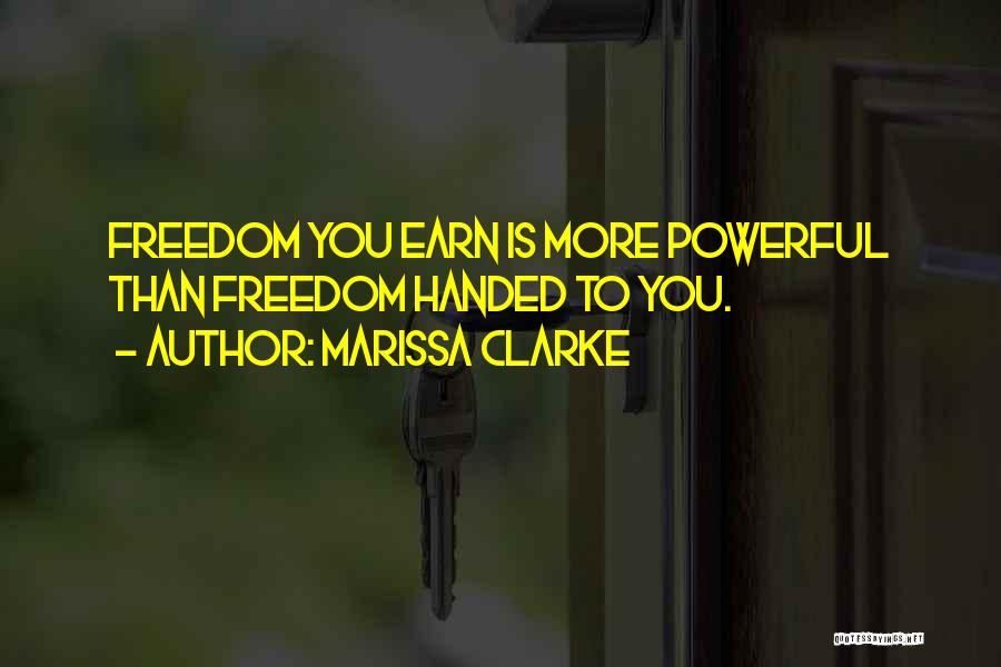 Marissa Clarke Quotes 2213247