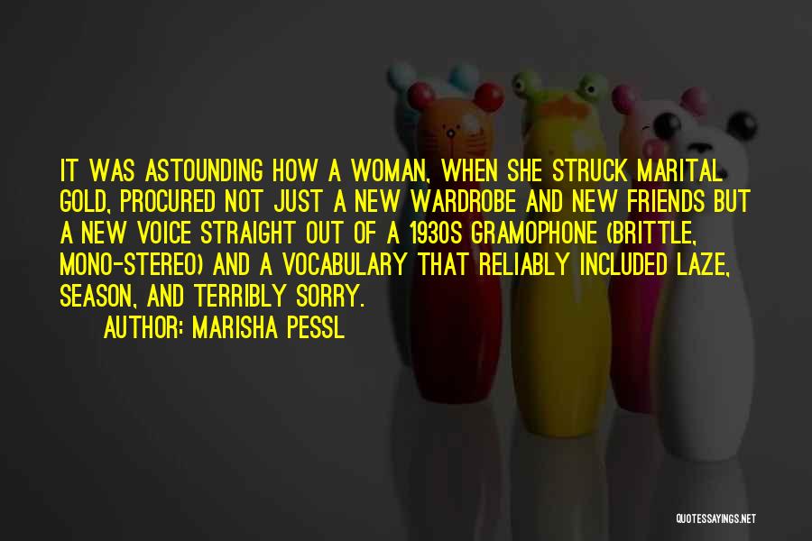 Marital Quotes By Marisha Pessl