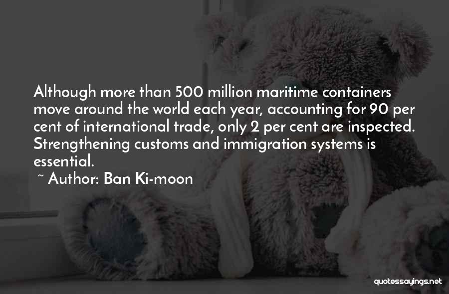Maritime Quotes By Ban Ki-moon
