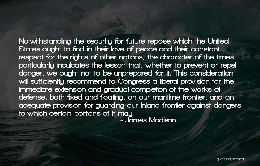 Maritime Quotes By James Madison