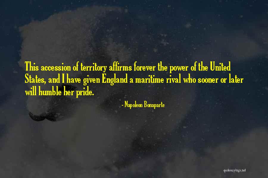 Maritime Quotes By Napoleon Bonaparte