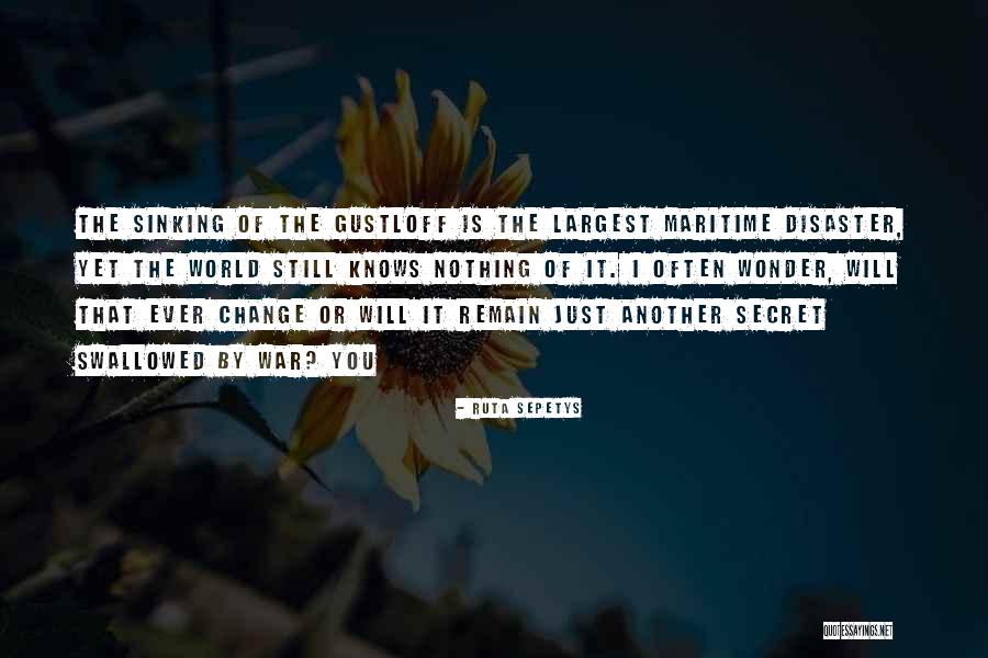 Maritime Quotes By Ruta Sepetys Maritime Quotes By Ruta Sepetys