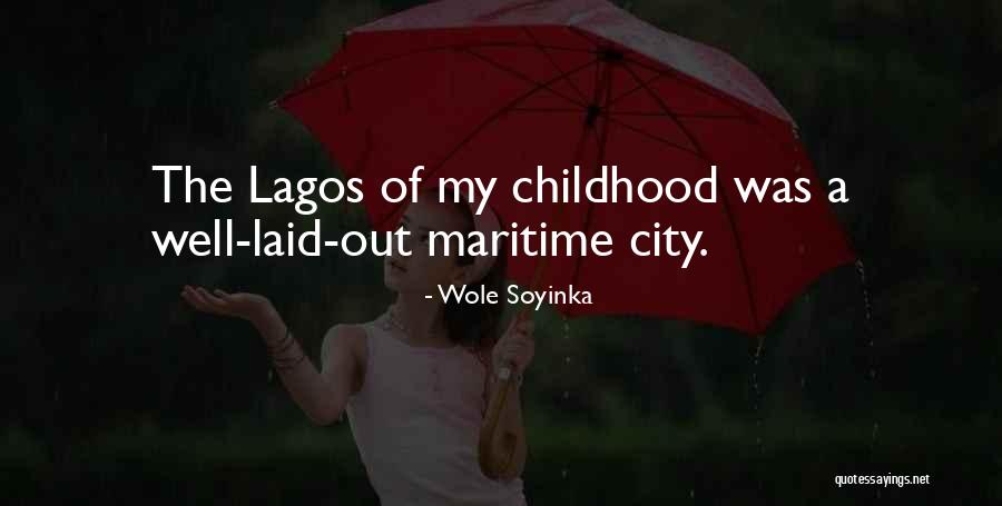 Maritime Quotes By Wole Soyinka