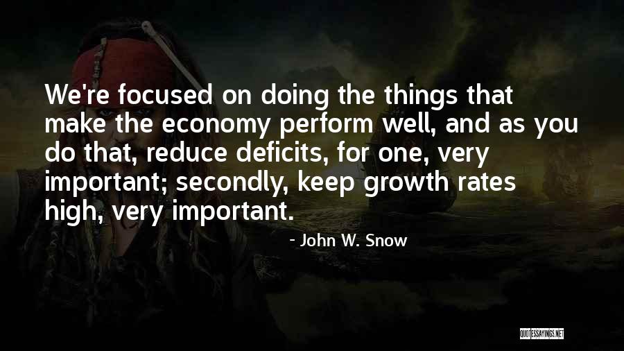 Mariusz Raduszewski Quotes By John W. Snow Mariusz Raduszewski Quotes By John W. Snow