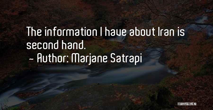 Marjane Quotes By Marjane Satrapi