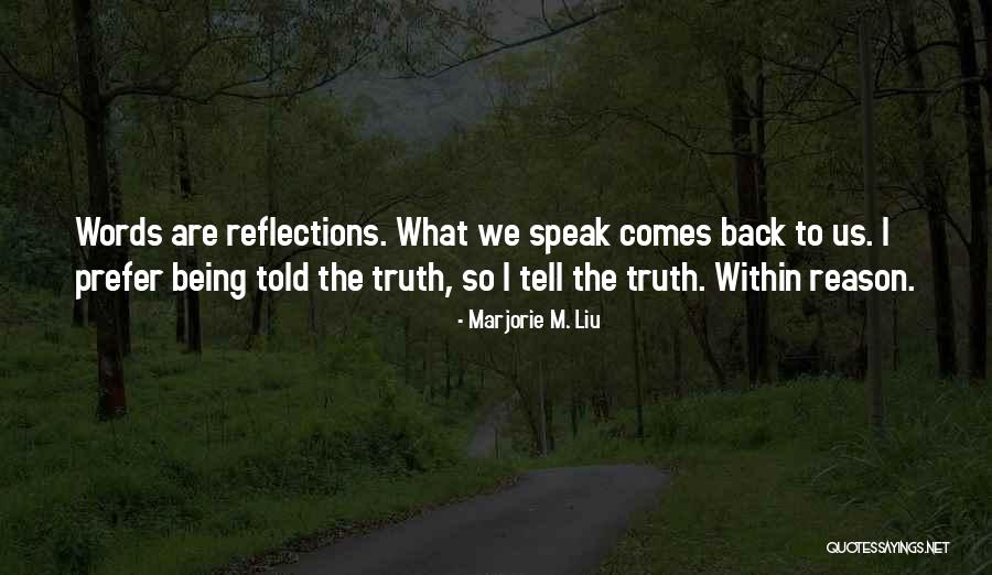 Marjorie M. Liu Quotes 2053206 Marjorie M. Liu Quotes 2053206