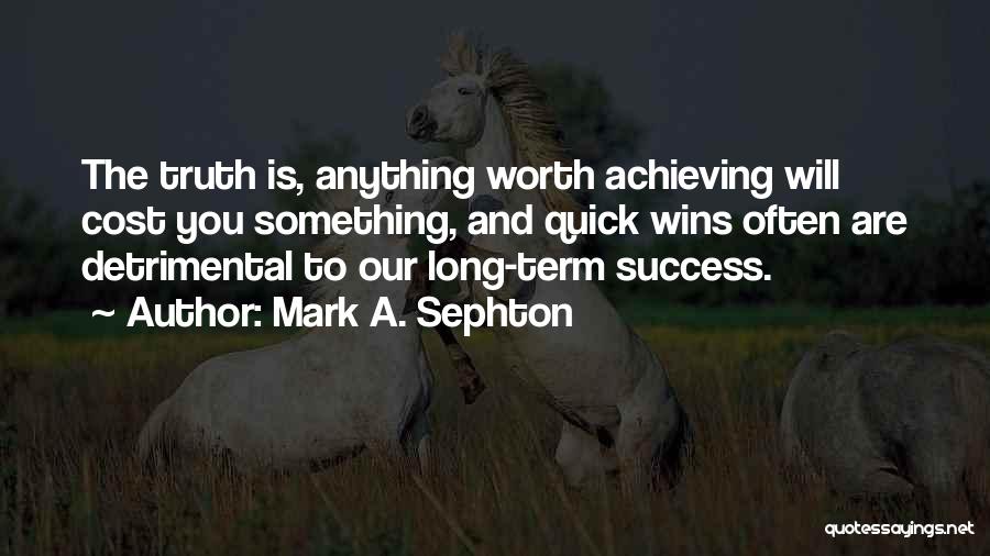 Mark A. Sephton Quotes 494272