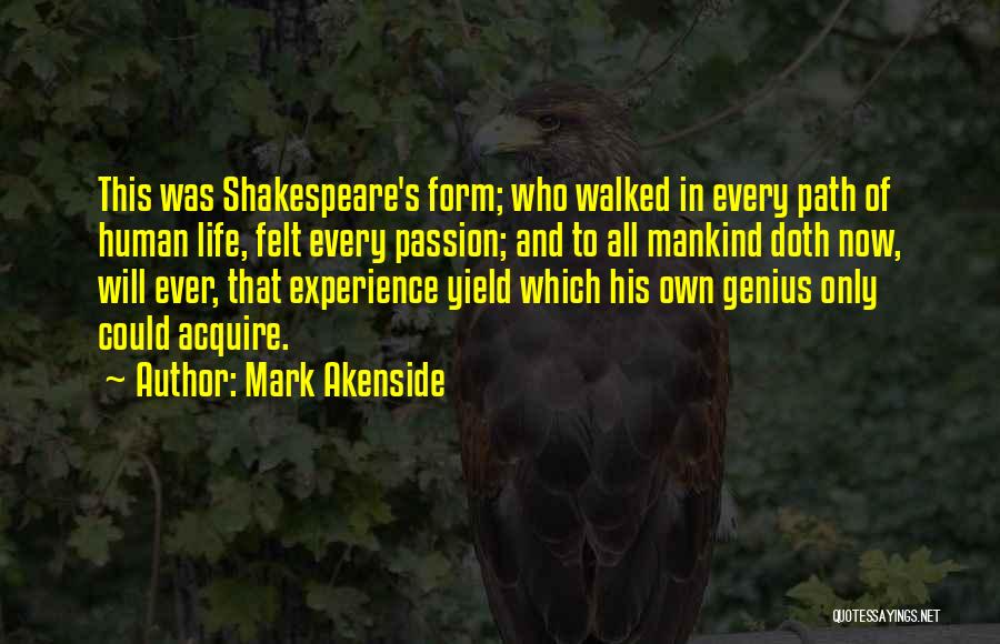 Mark Akenside Quotes 721703