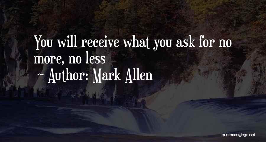 Mark Allen Quotes 2001359