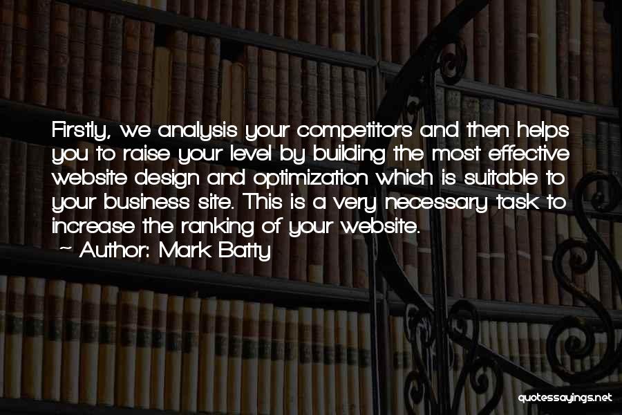 Mark Batty Quotes 1622381