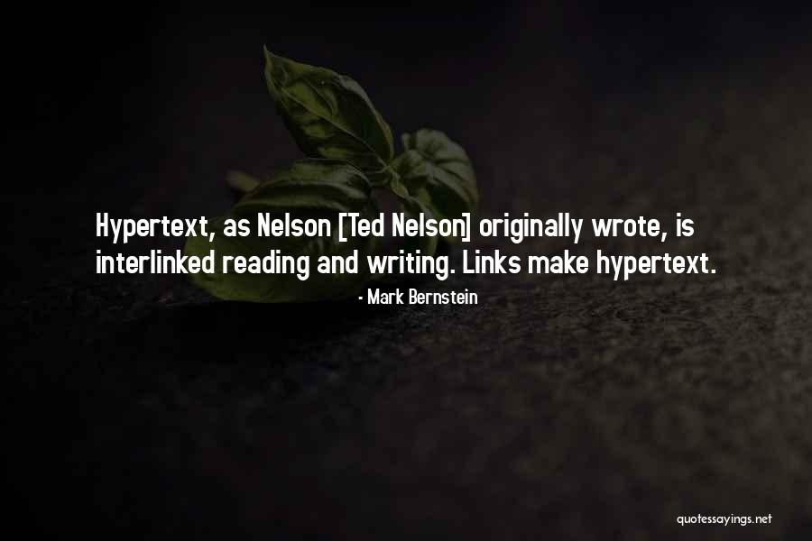 Mark Bernstein Quotes 1593186 Mark Bernstein Quotes 1593186