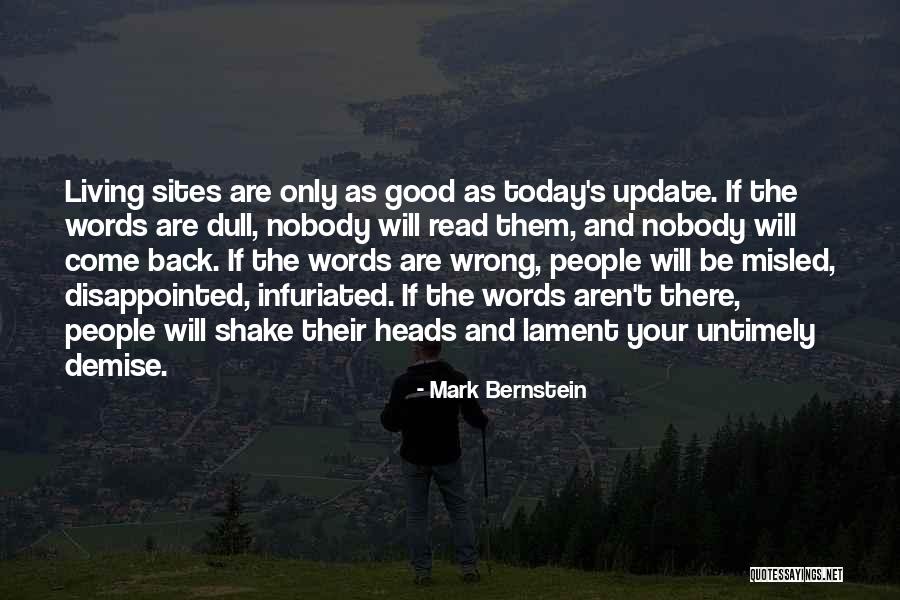 Mark Bernstein Quotes 662330 Mark Bernstein Quotes 662330