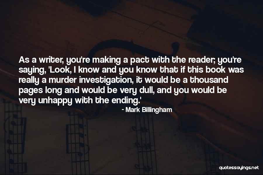 Mark Billingham Quotes 1617118 Mark Billingham Quotes 1617118