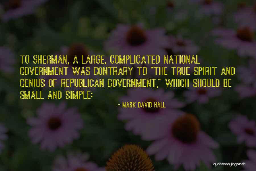 Mark David Hall Quotes 157457