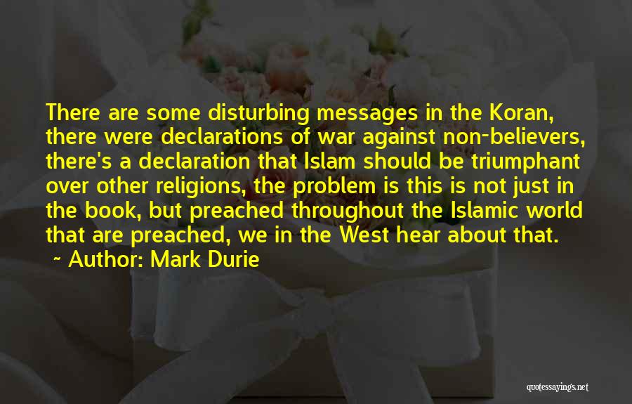 Mark Durie Quotes 1229259 Mark Durie Quotes 1229259