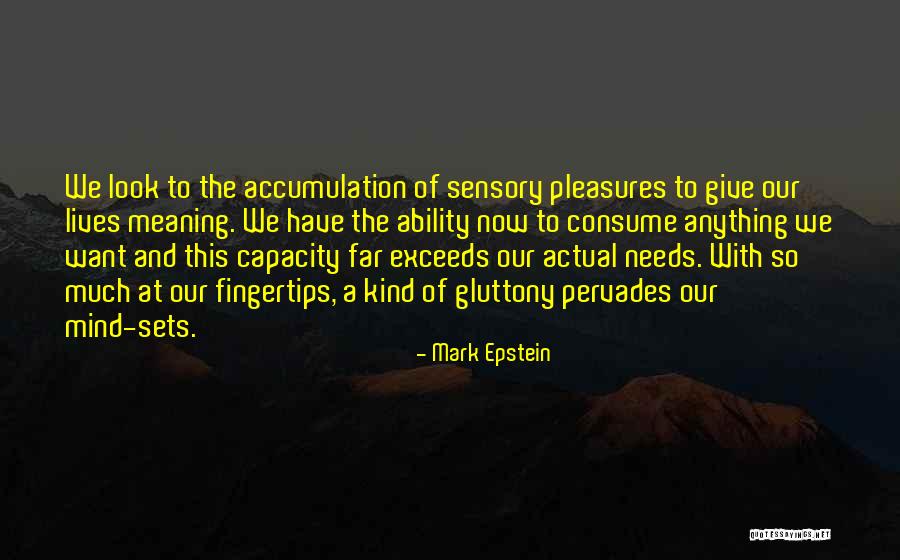 Mark Epstein Quotes 1462671 Mark Epstein Quotes 1462671