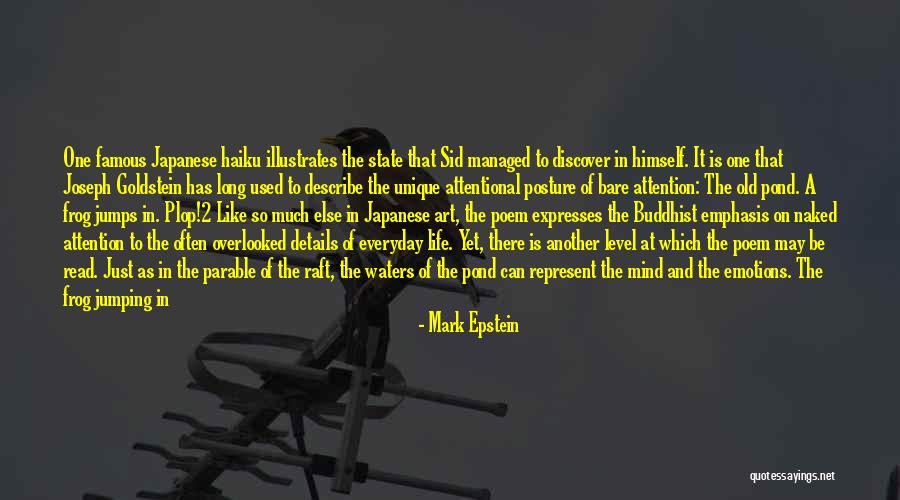 Mark Epstein Quotes 332521