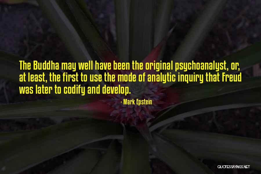 Mark Epstein Quotes 340397 Mark Epstein Quotes 340397