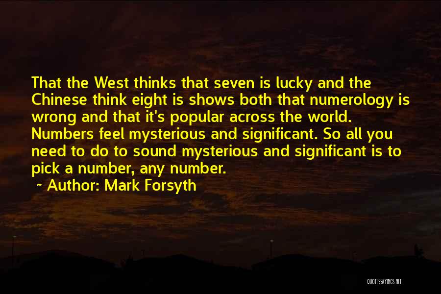 Mark Forsyth Quotes 1438487