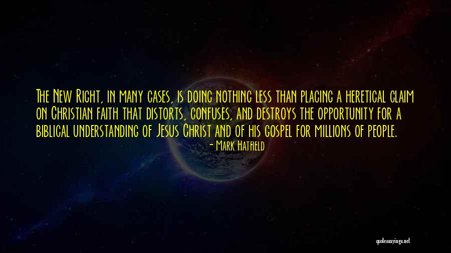 Mark Gospel Quotes By Mark Hatfield Mark Gospel Quotes By Mark Hatfield