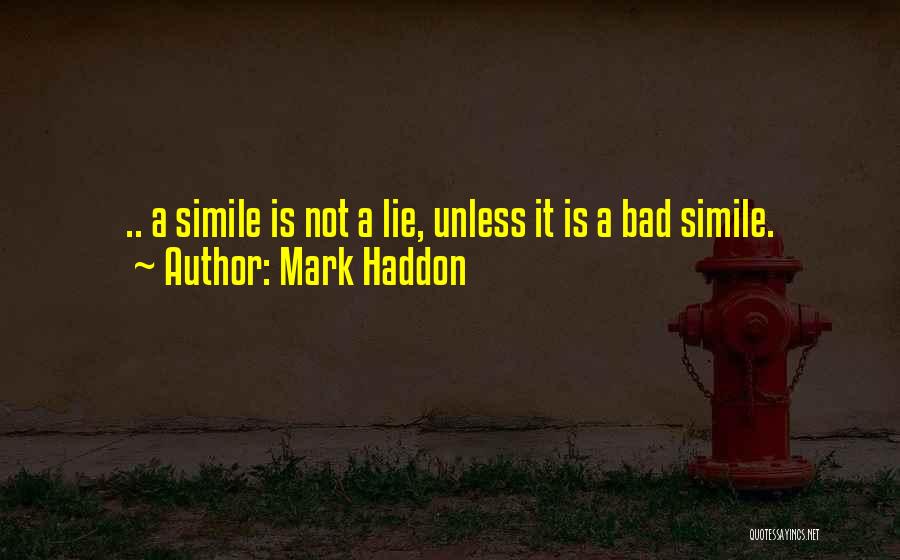 Mark Haddon Quotes 1984544