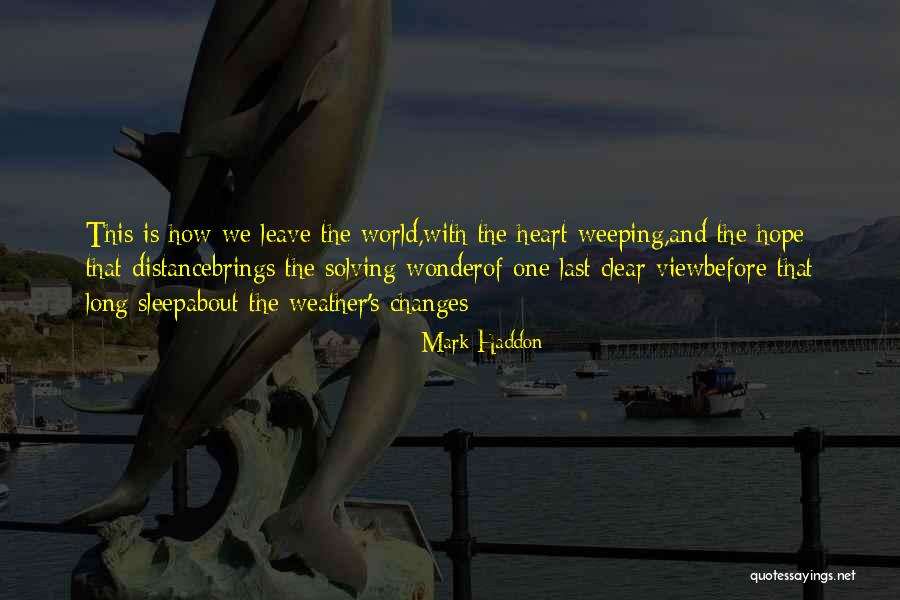 Mark Haddon Quotes 207592 Mark Haddon Quotes 207592