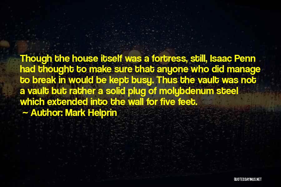 Mark Helprin Quotes 191446