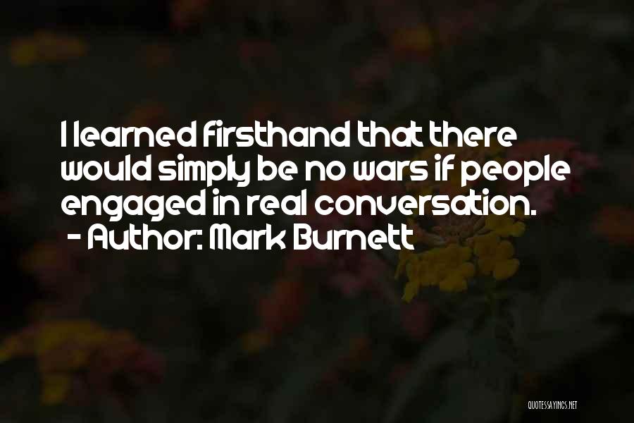 Mark In Quotes By Mark Burnett