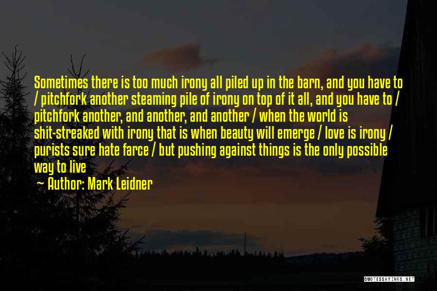 Mark Leidner Quotes 2187236
