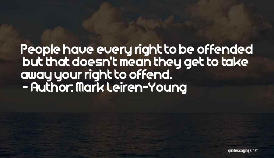 Mark Leiren-Young Quotes 296624