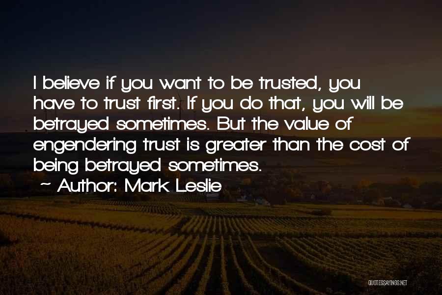 Mark Leslie Quotes 1673966