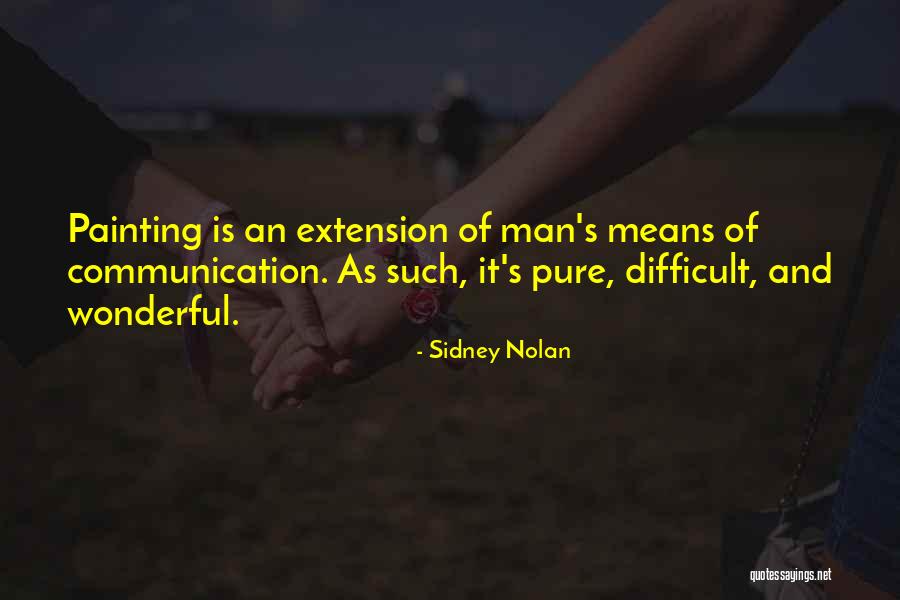 Mark Logan Quotes By Sidney Nolan Mark Logan Quotes By Sidney Nolan