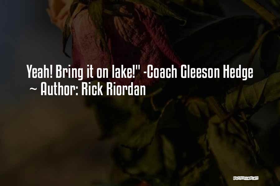 Mark Of Athena Quotes By Rick Riordan