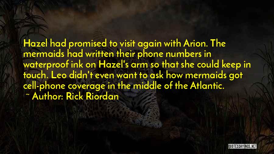 Mark Of Athena Quotes By Rick Riordan