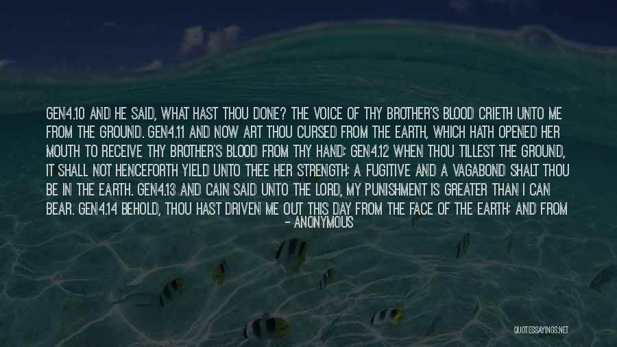Mark Of Cain Quotes By Anonymous Mark Of Cain Quotes By Anonymous