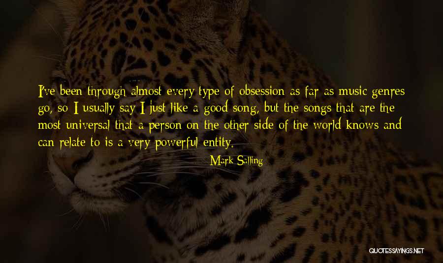 Mark On The World Quotes By Mark Salling Mark On The World Quotes By Mark Salling