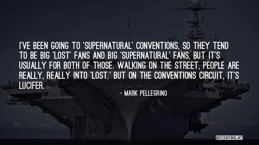 Mark Pellegrino Supernatural Quotes By Mark Pellegrino