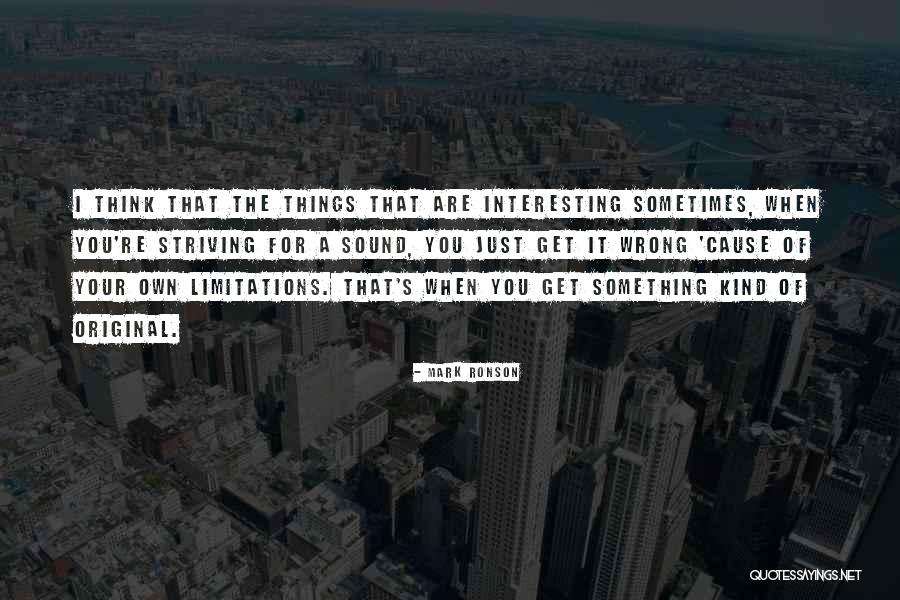 Mark Ronson Quotes 1713692 Mark Ronson Quotes 1713692