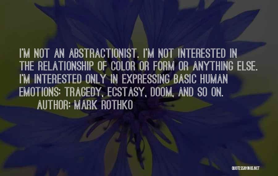 Mark Rothko Quotes 93358