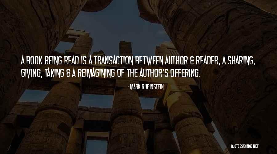 Mark Rubinstein Quotes 1860990 Mark Rubinstein Quotes 1860990
