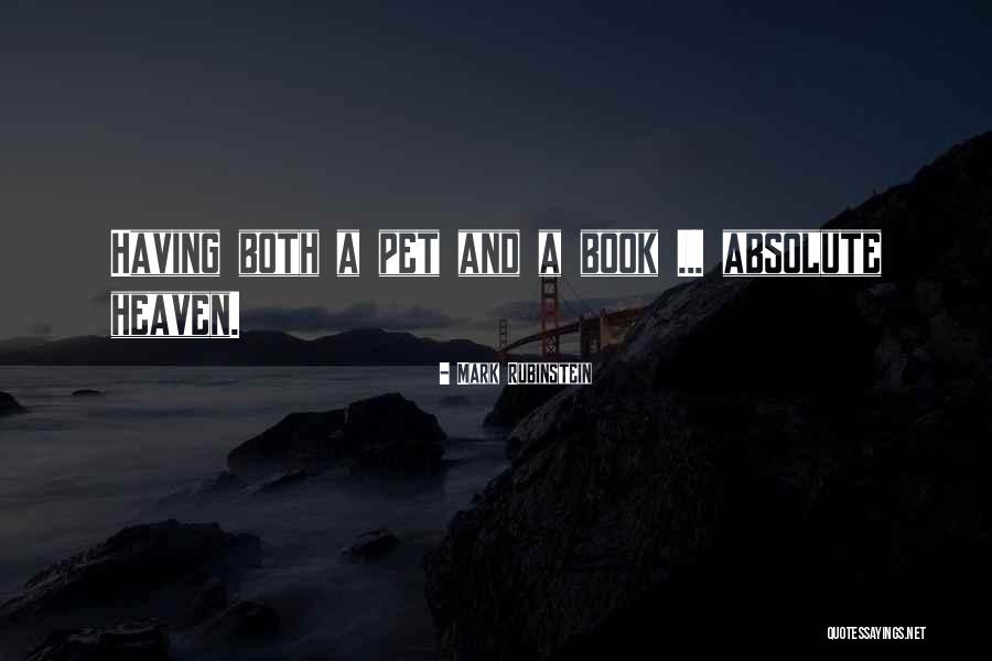 Mark Rubinstein Quotes 408700 Mark Rubinstein Quotes 408700