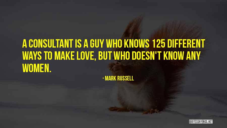 Mark Russell Quotes 877036