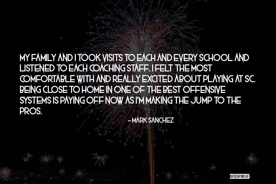 Mark Sanchez Quotes 1344231 Mark Sanchez Quotes 1344231