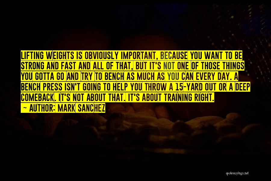 Mark Sanchez Quotes 1760378