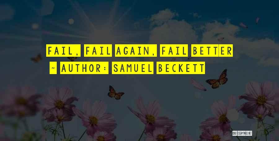 Mark Sargent Quotes By Samuel Beckett