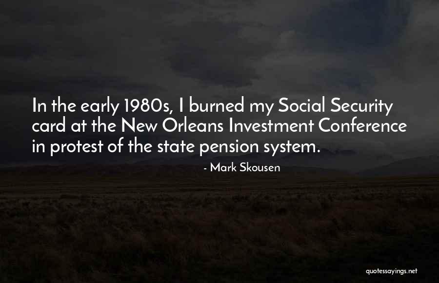 Mark Skousen Quotes 1362015