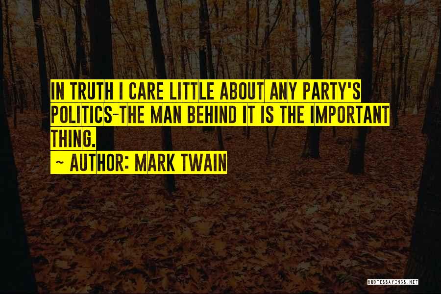 Mark Twain Political Quotes By Mark Twain