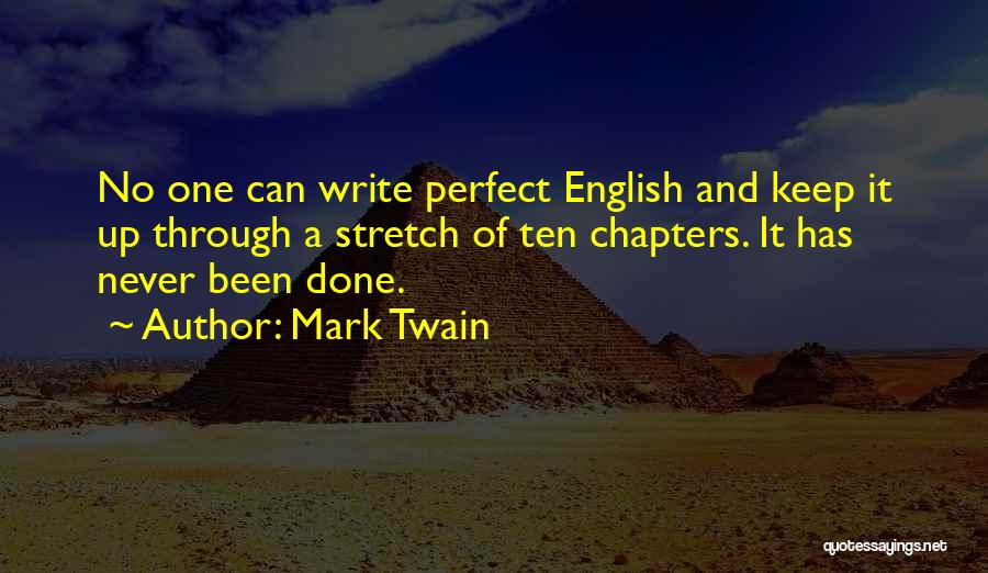 Mark Twain Writing Quotes By Mark Twain